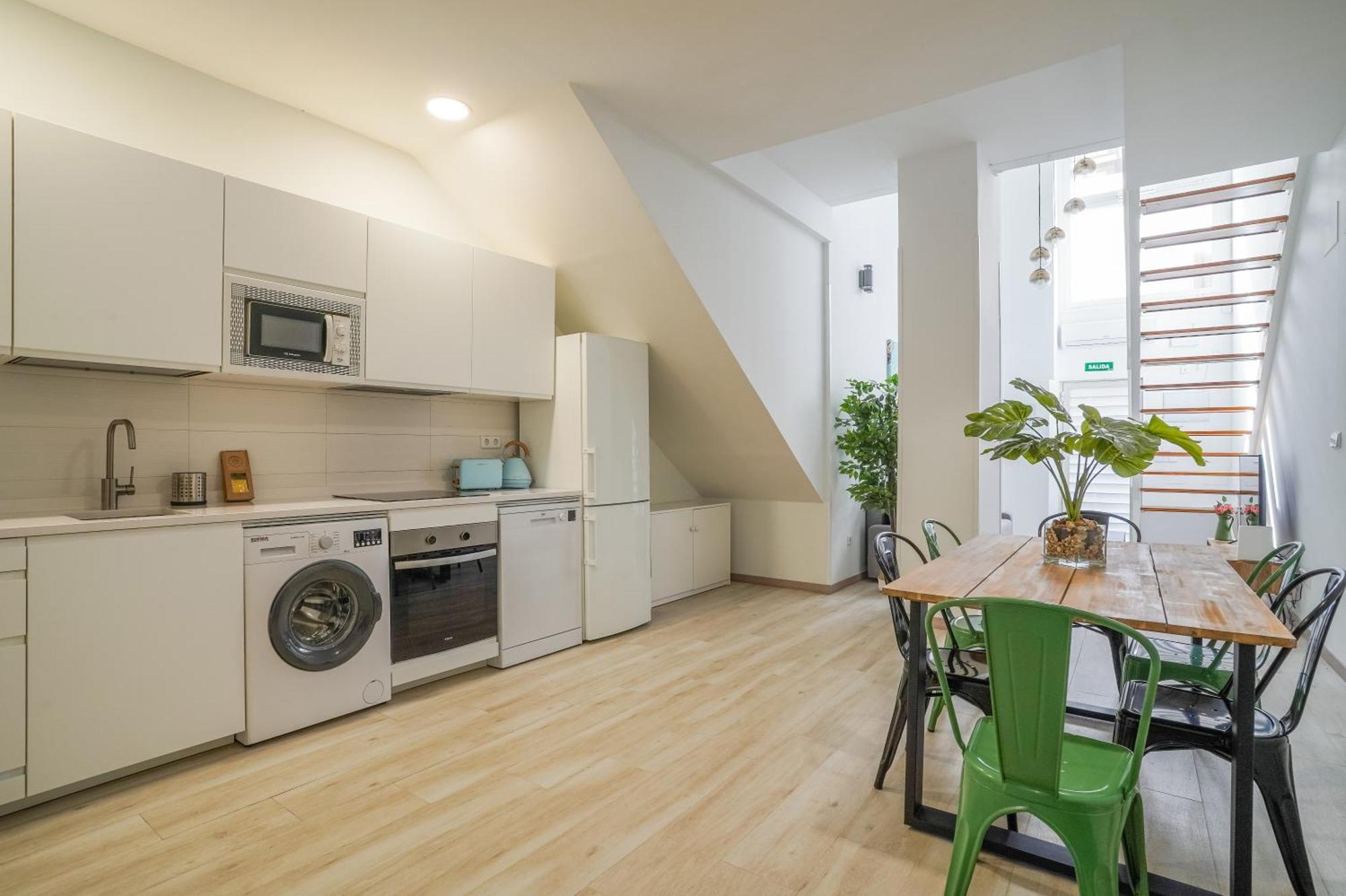 Modern Duplex-2bedrooms 1.5baths-delicias Apartamento Madri