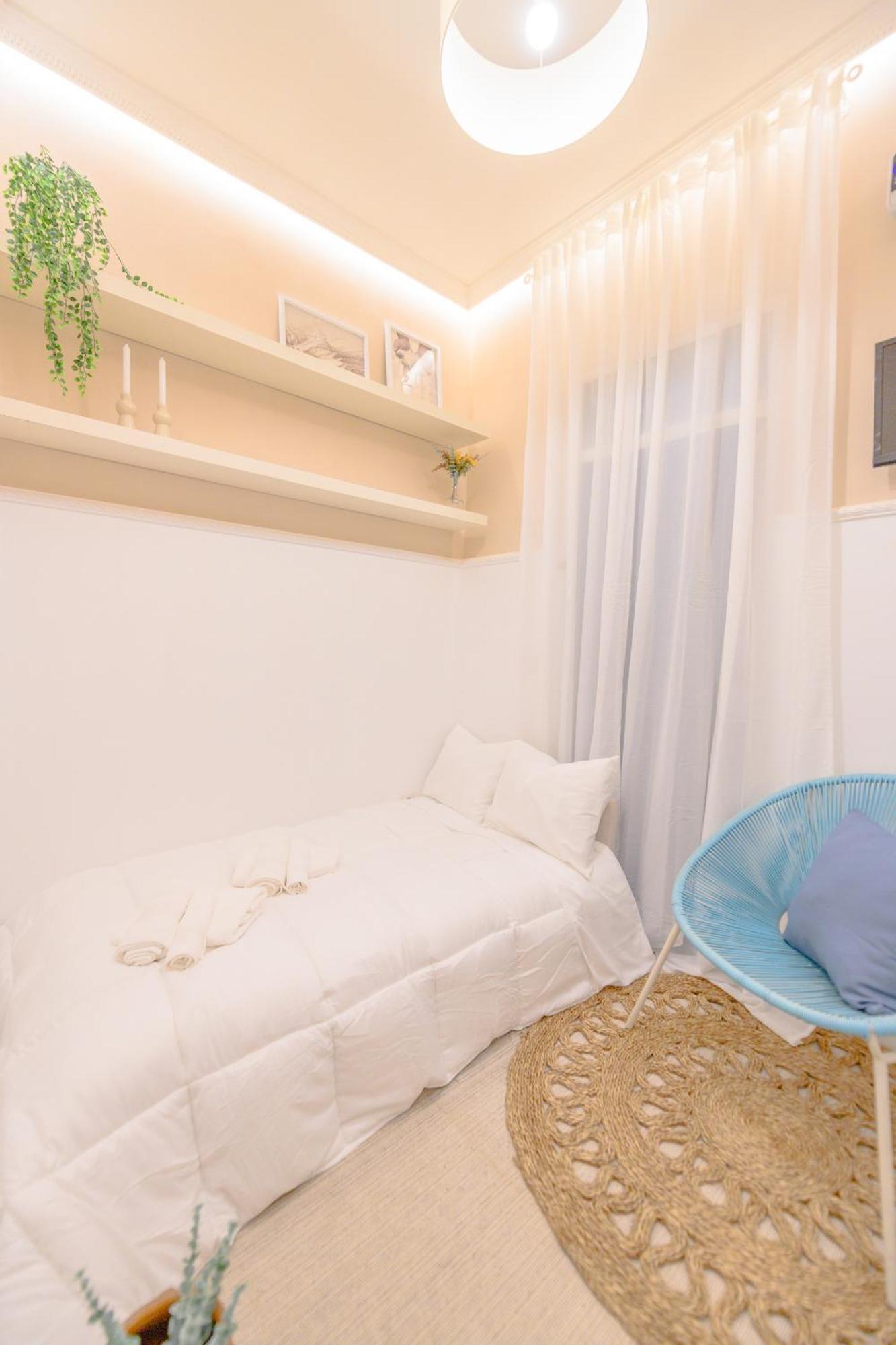 For Encantador Estudio Temporal Con Cama Doble Y Sofa Cama, Patio Compartido Ctg86 Apartment Madrid