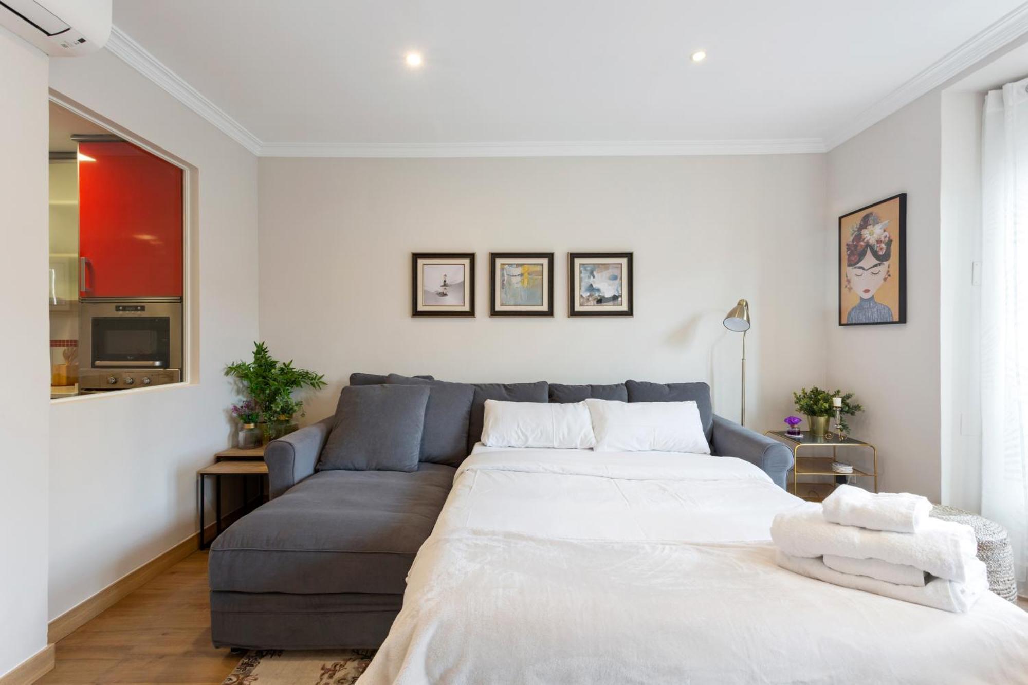 Apartamento Elegant 1 Bedroom In The Heart Of Centro Madri