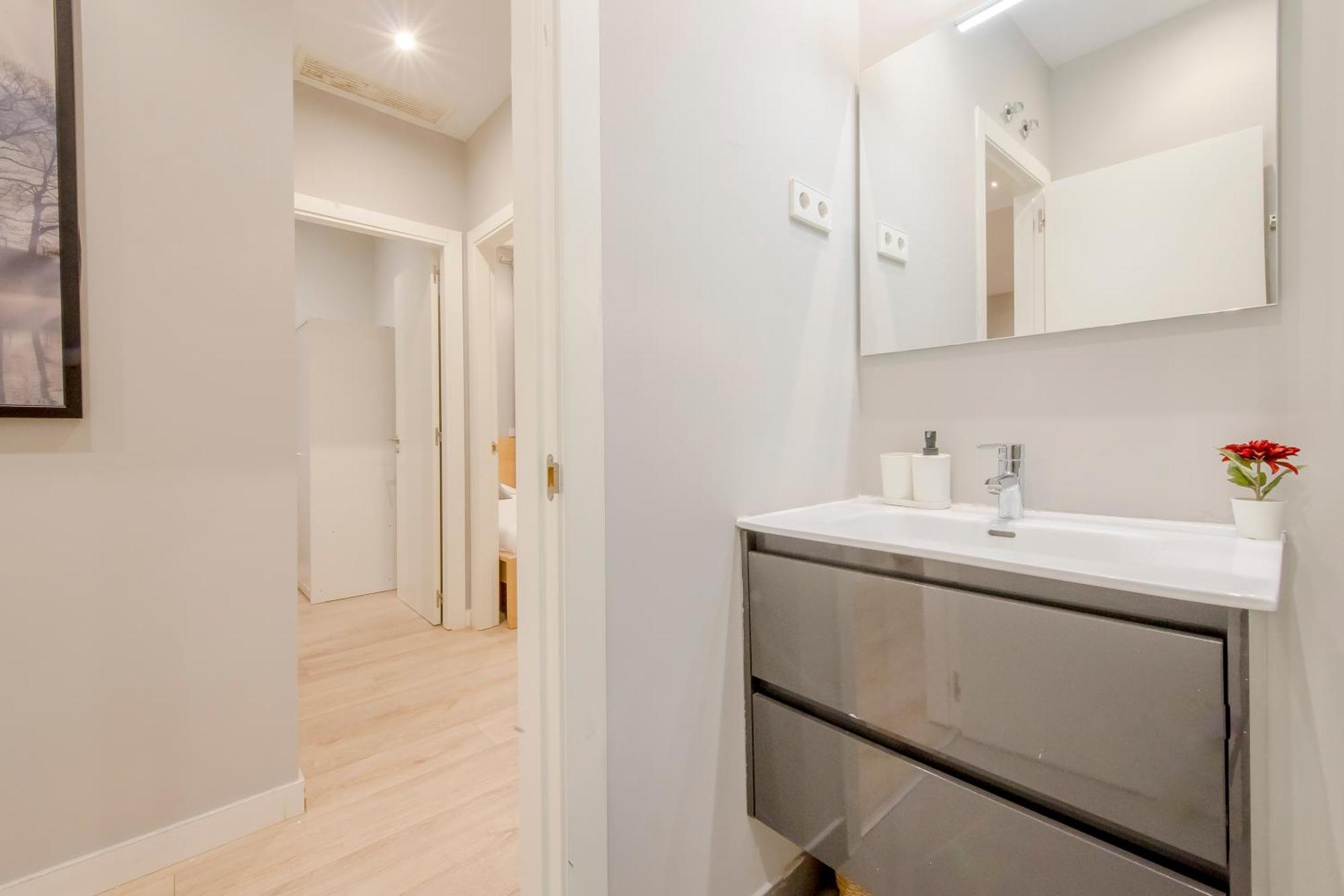 Acogedor 3 Y Terraza En El Centro De Apartamento Madri