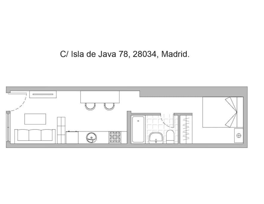 For Acogedor Temporal De En Fuencarral Ija78 Apartment Madrid