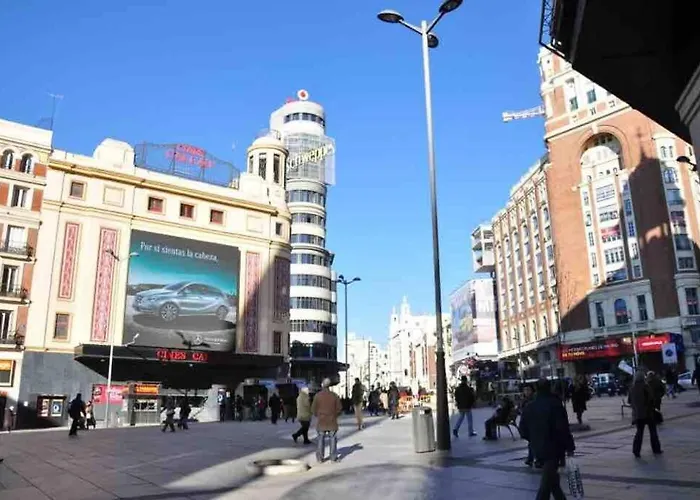 Amplio Y Comodo Loft En La Gran Via Junto A Callao