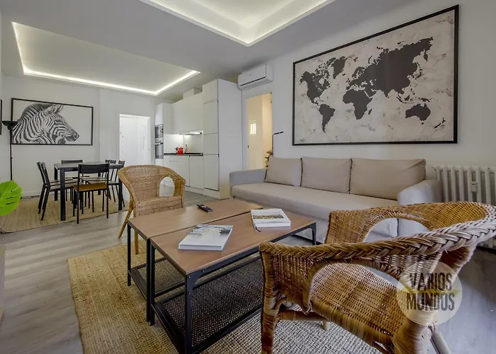 Piso De Diseno De 4 Habitaciones-Centro De Madrid