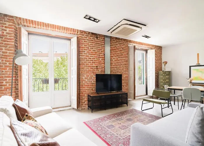 Apartamento Reformado Estilo Industrial Plaza De Tirso De Molina Alquiler Temporal