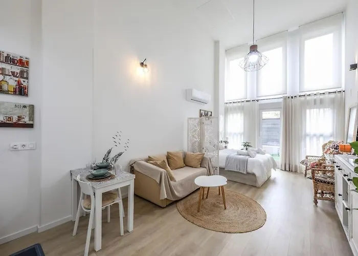 Fancy Studio With Terrace & Pool - Madrid South