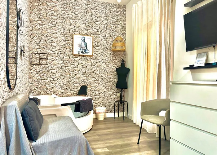 Alojamientos Centricos Con Banera Jacuzzi Hidromasaje Romantico