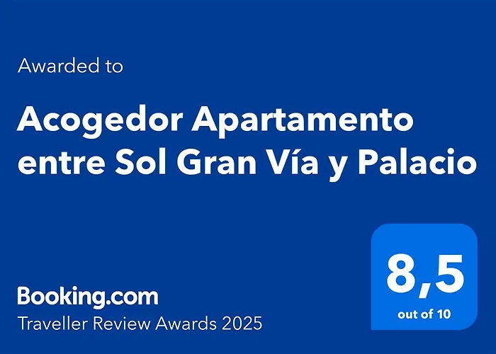 Acogedor Apartamento entre Sol Gran Vía y Palacio