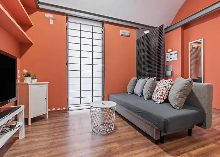 Contemporary Flat With 1-Bedroom In Madrid
