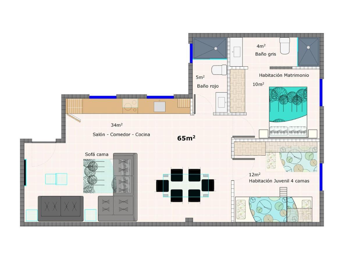 Lejlighed Mit House Salamanca Confort I En