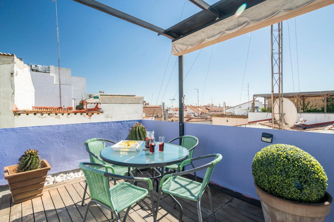 Apartamento For Cozy Attic Private Terrace In Ech5 Madrid