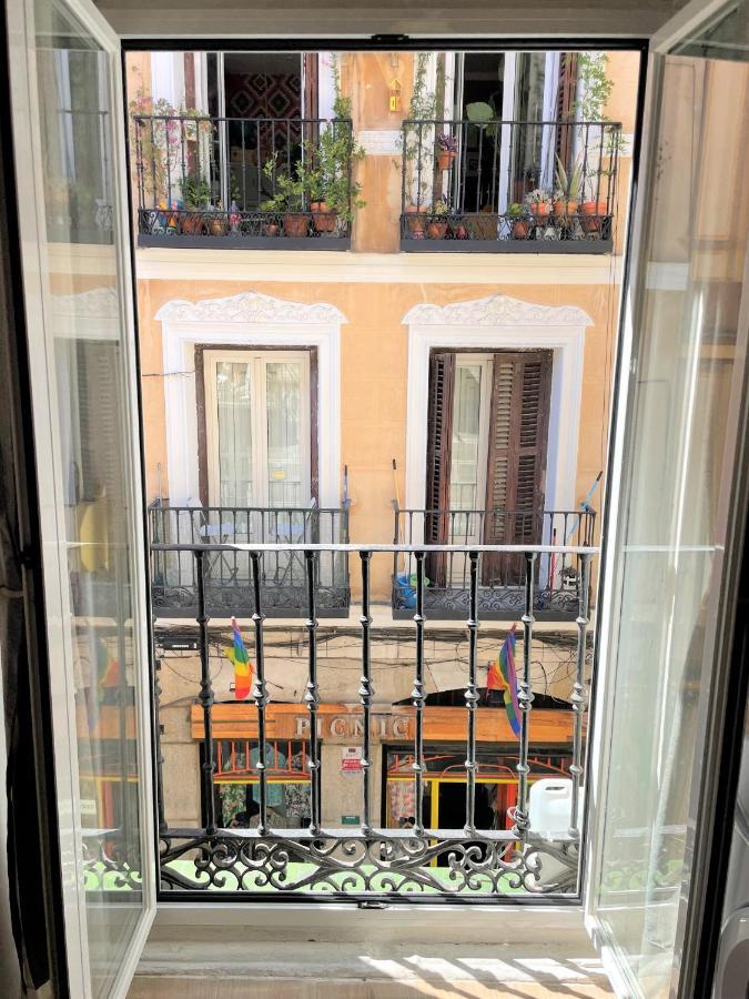 Exterior Con Balcon En El Corazon De Chueca, Gran Via *