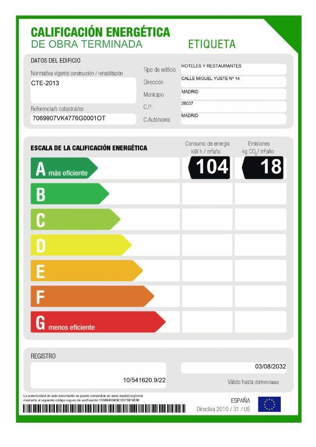 Dwo Yuste Alcala Hotel Madrid