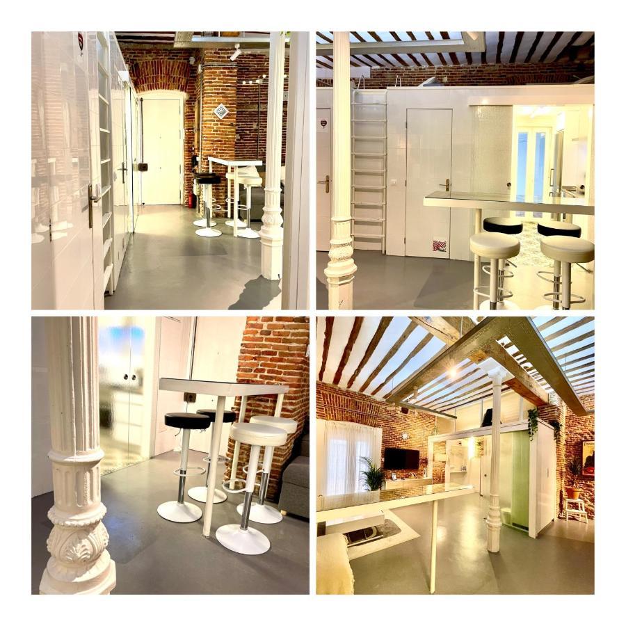 Calle Amparo100 Red Brick Loft For 8 Lavapies Apartamento Madri
