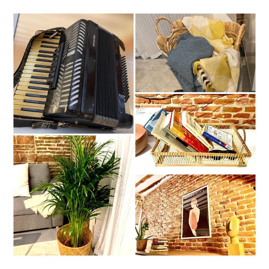 Calle Amparo100 Red Brick Loft For 8 Lavapies Apartamento