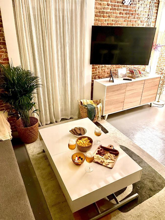 Calle Amparo100 Red Brick Loft For 8 Lavapies Madri