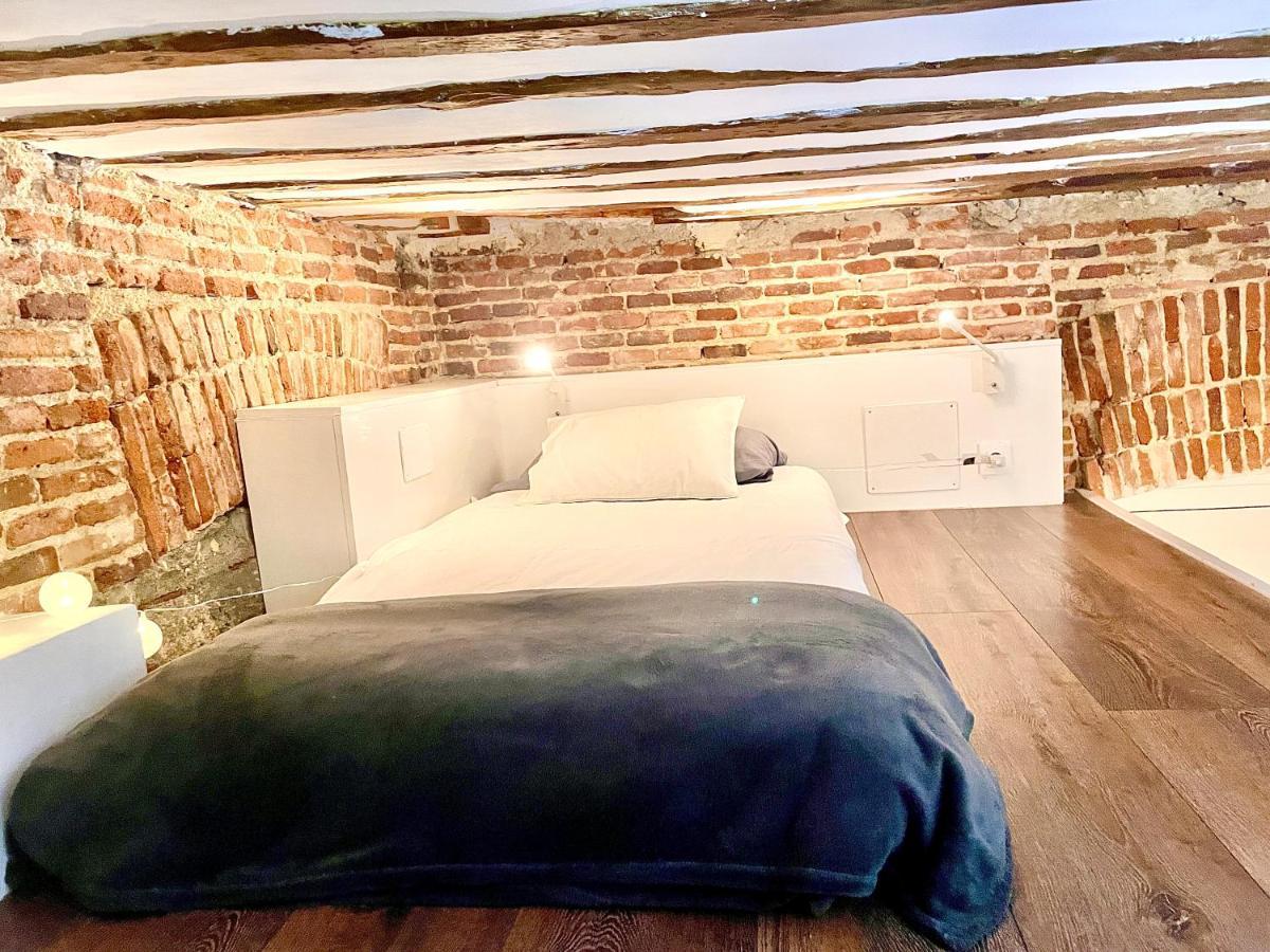 Calle Amparo100 Red Brick Loft For 8 Lavapies Apartamento Madri