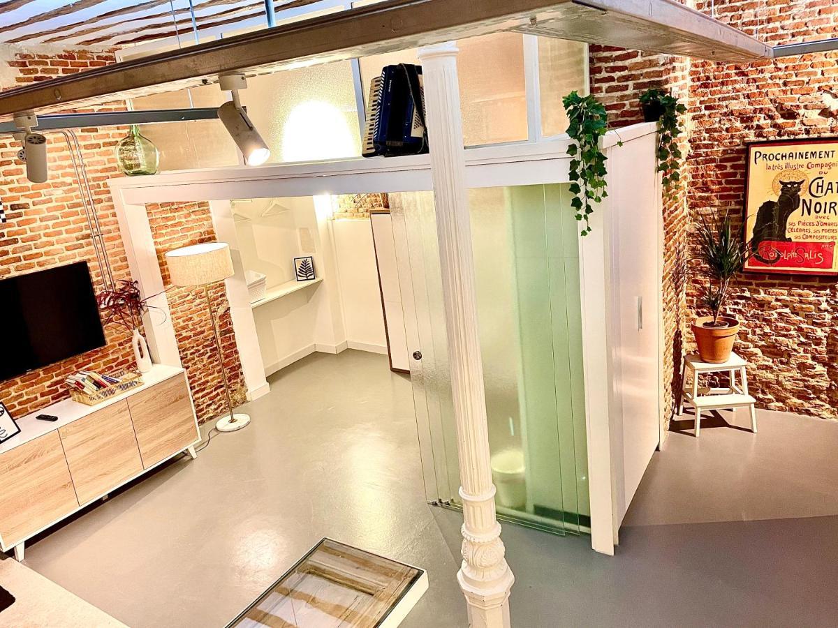 Apartamento Calle Amparo100 Red Brick Loft For 8 Lavapies