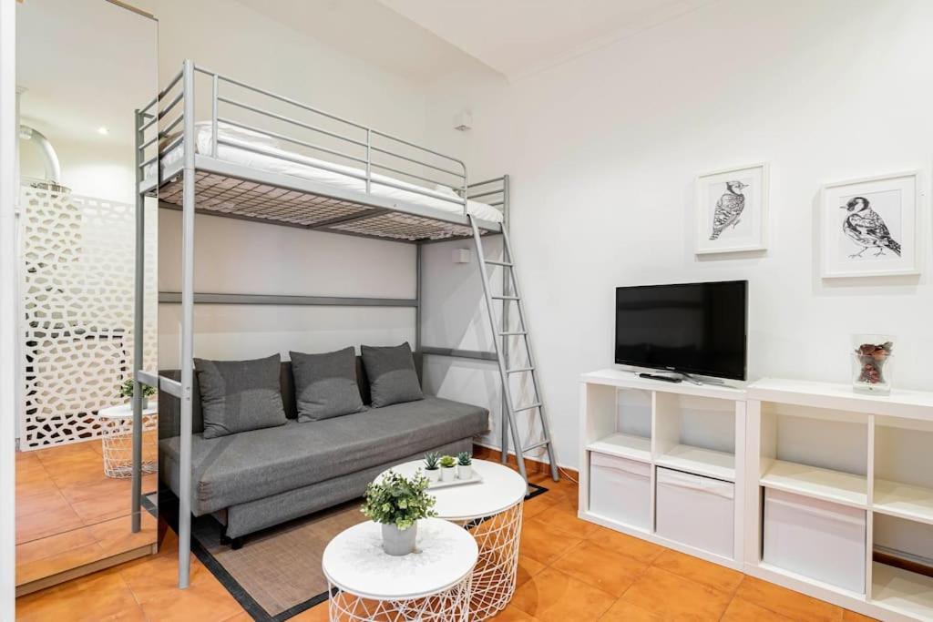 Agradable Estudio 3 Personas / 2 Camas En Gran Via Apartment Madrid