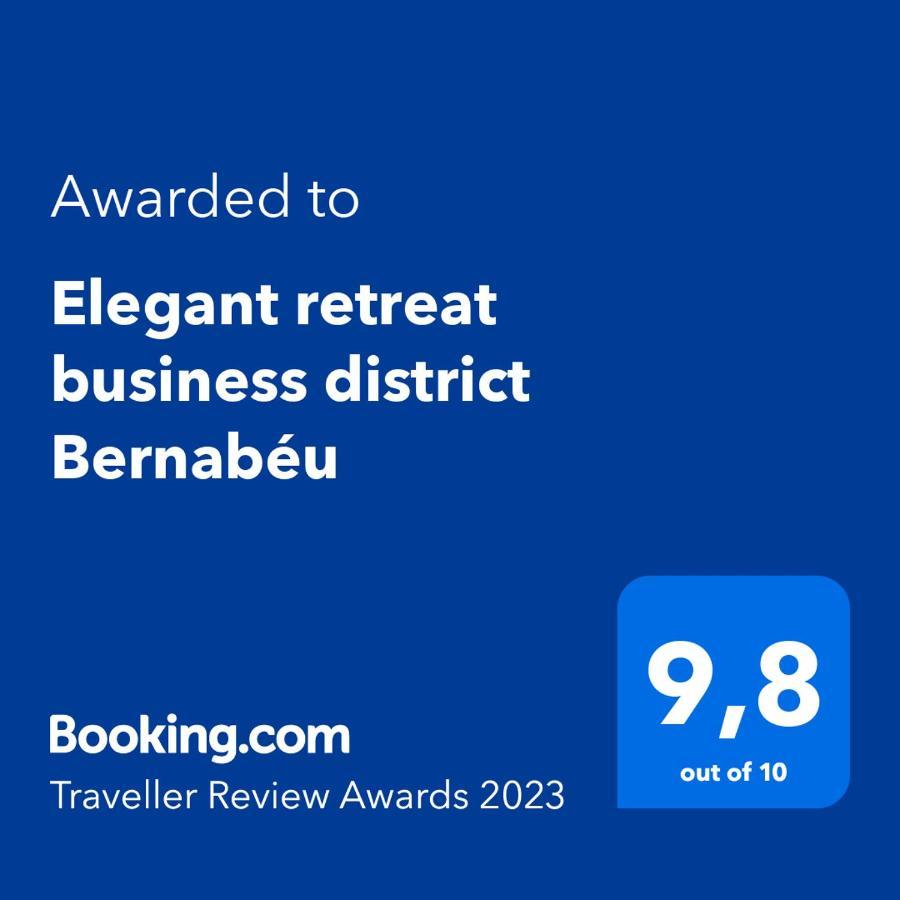 Elegant Retreat Business District Bernabeu Apartment Madrid