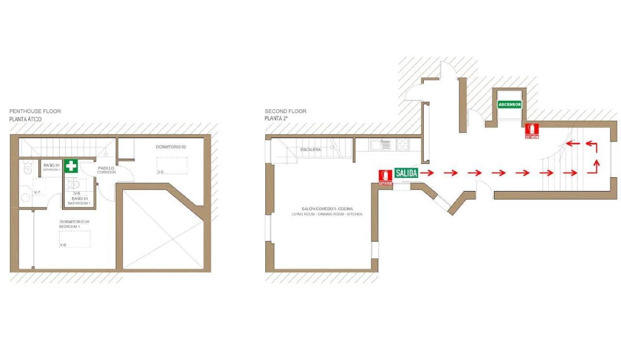 Apartment 2 Bedrooms 2 Bathrooms- Penthouse- Almagro- Mintystay *