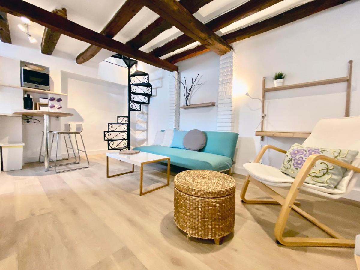Charming Gran Via Attic Lejlighed Madrid