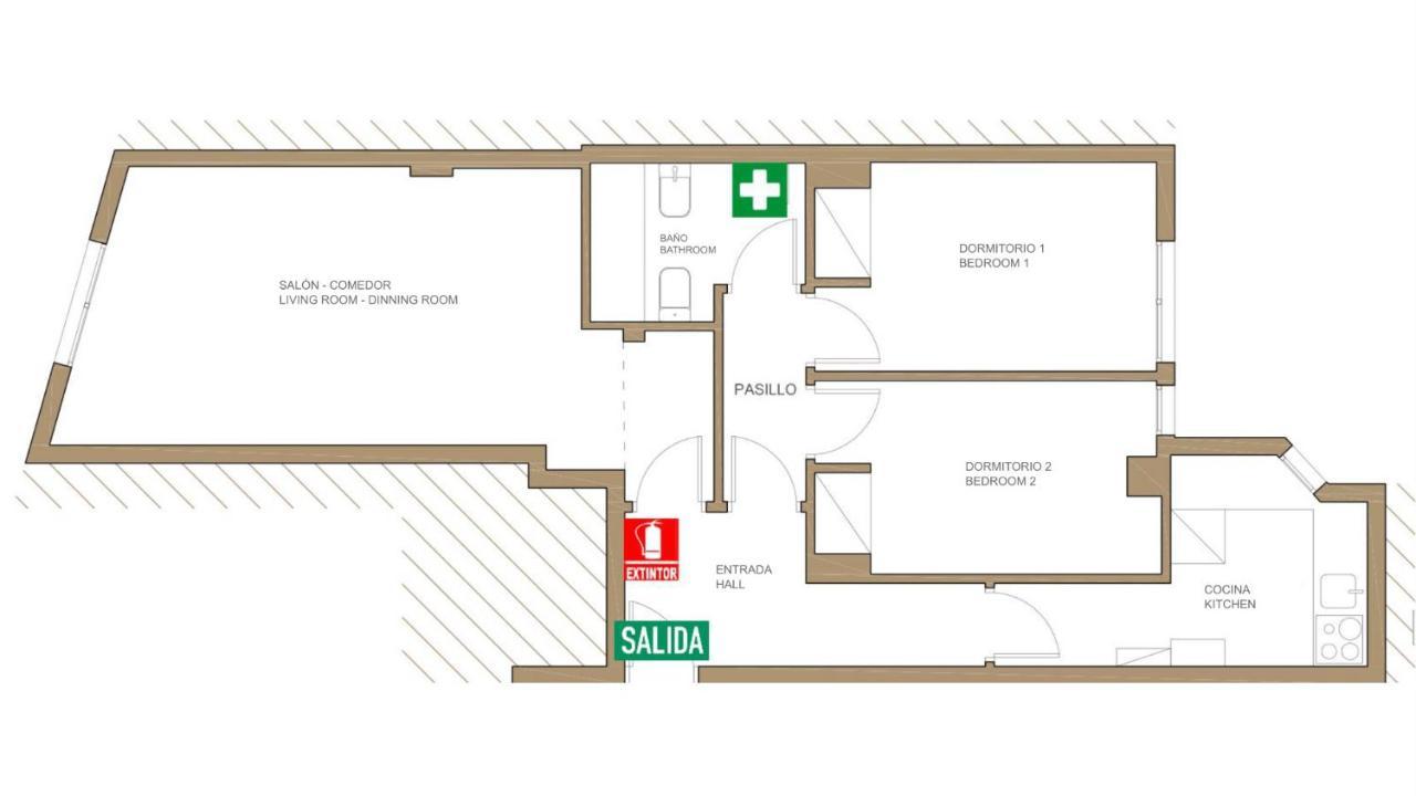 Apartment And Modern- 2 Bedrooms 1 Bathroom - Mintystay- Sol Madrid