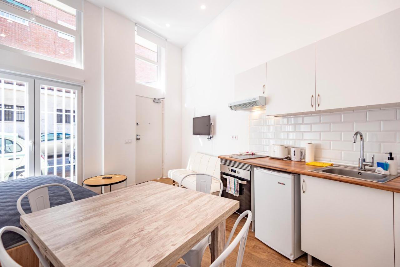 Apartment New 1 Min Metro, Cozy 1 Bed Close To Downtown, Wifi A Madrid