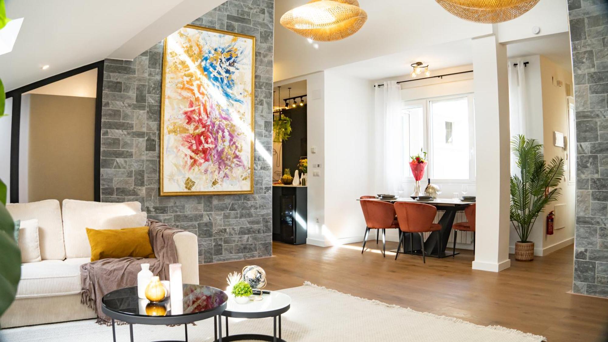 Apartment Penthouse Gran-via Luxury Private Flat - 2bd Madrid