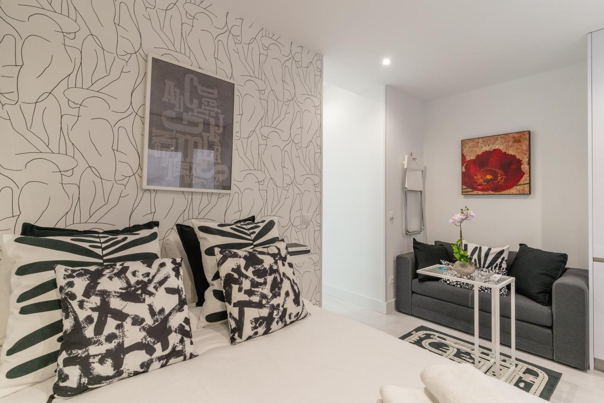 Modern Studio-1bathroom-chueca Lejlighed
