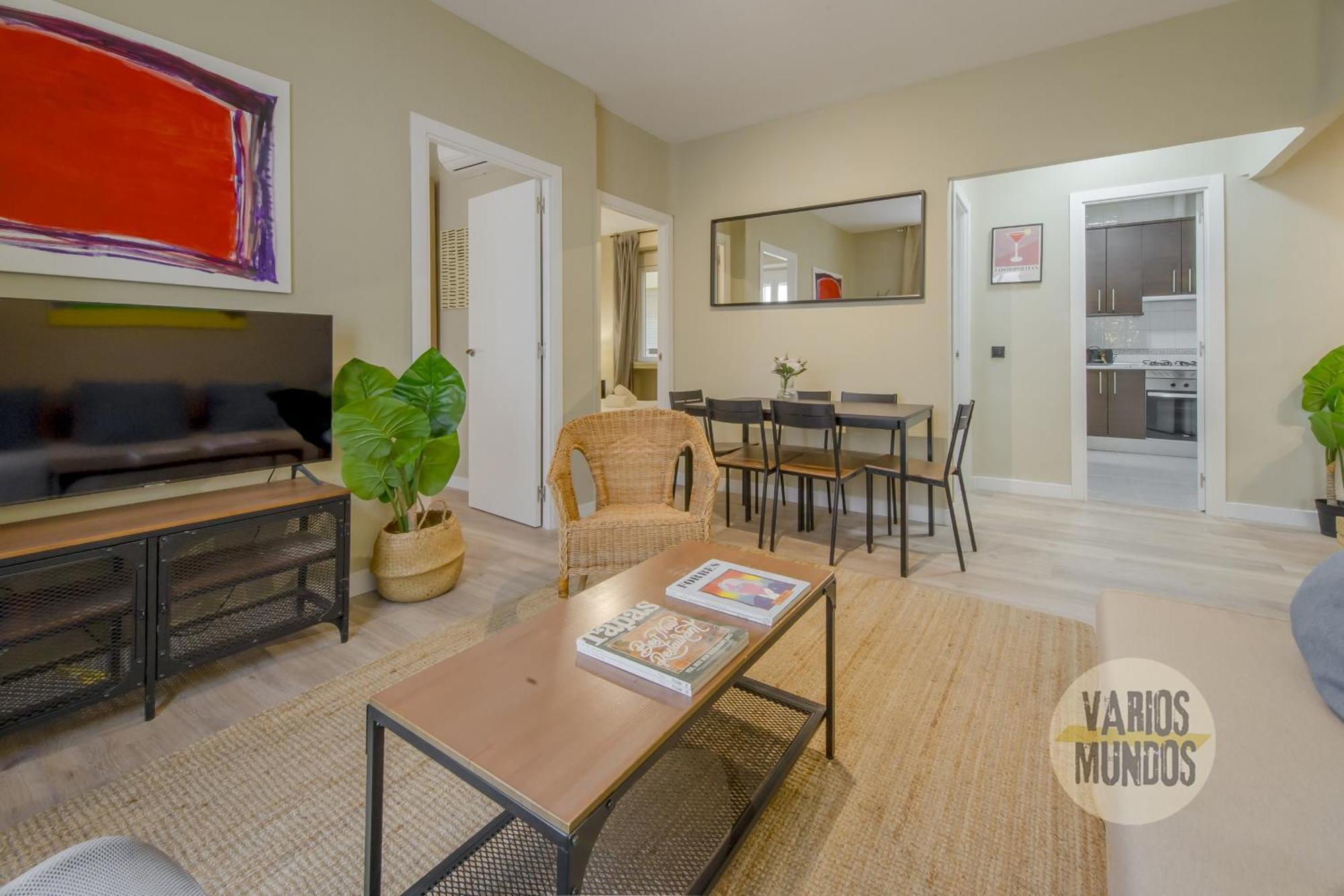 Apartment Practico 7pax En Calle Santa Ana Centro De Madrid