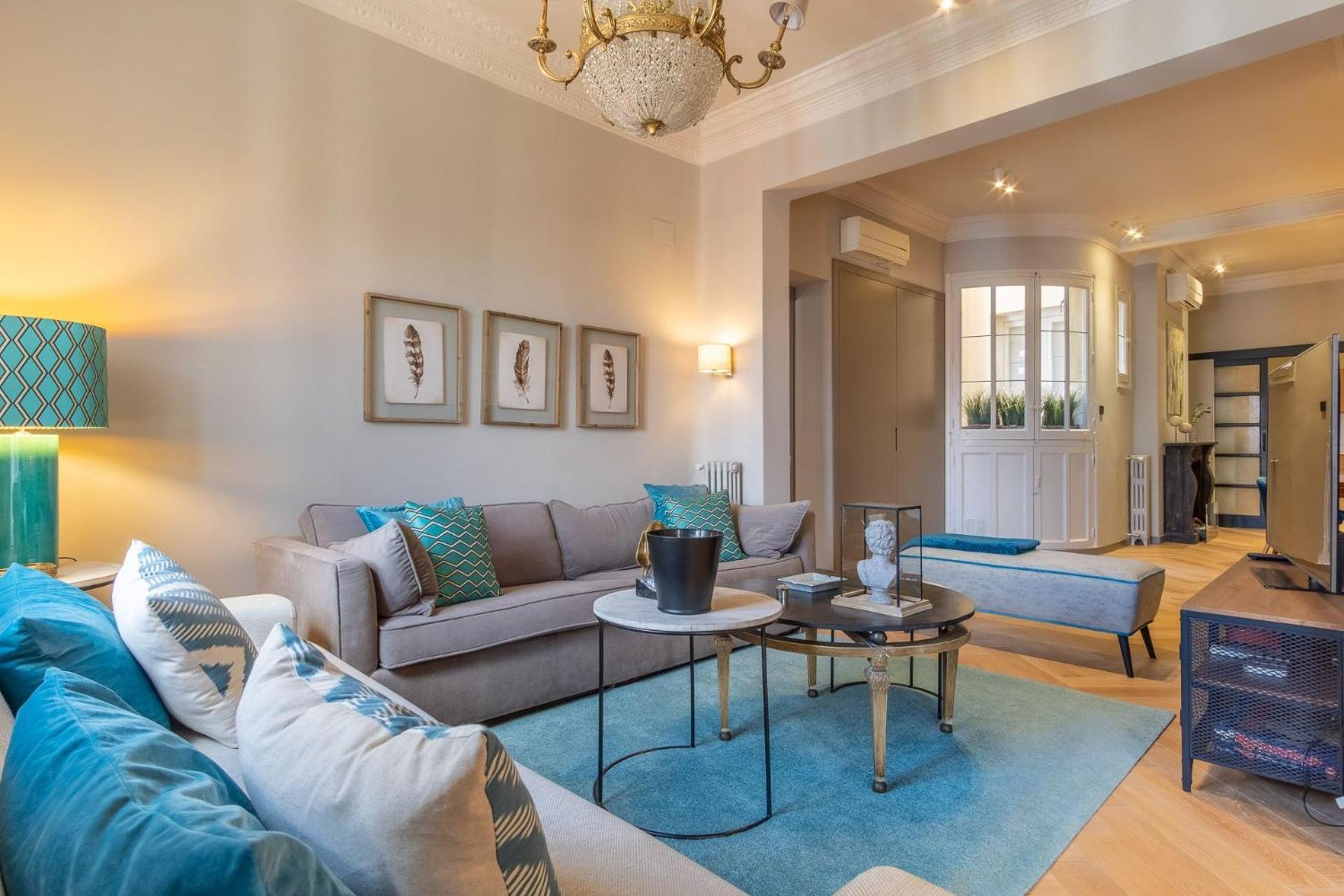Spacious 3-bedroom Luxury In The Heart Of Barrio Salamanca Perfect For 6,velazquez I Apartment