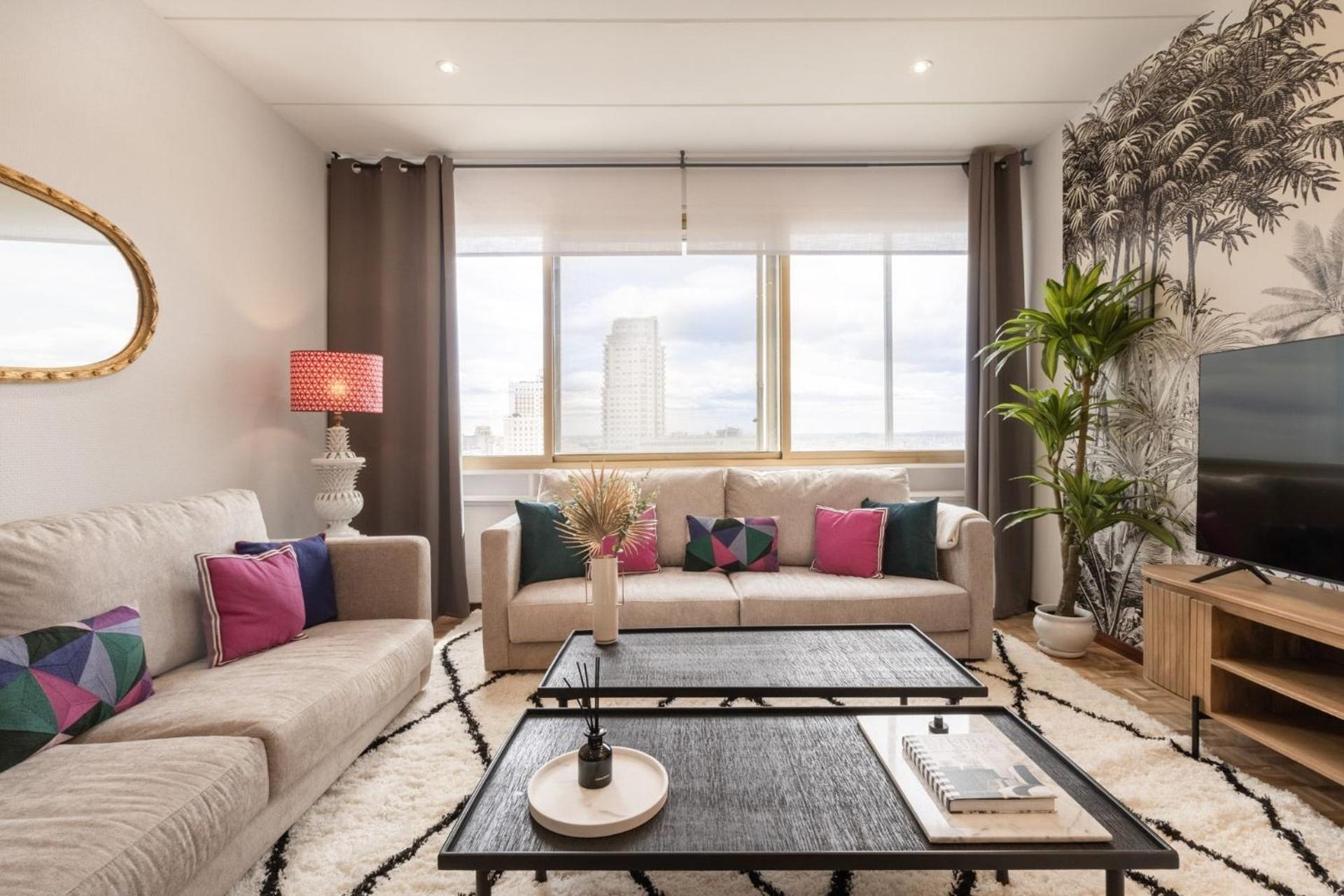 Bright For 4 With Stunning Views Princesa Ii Madrid