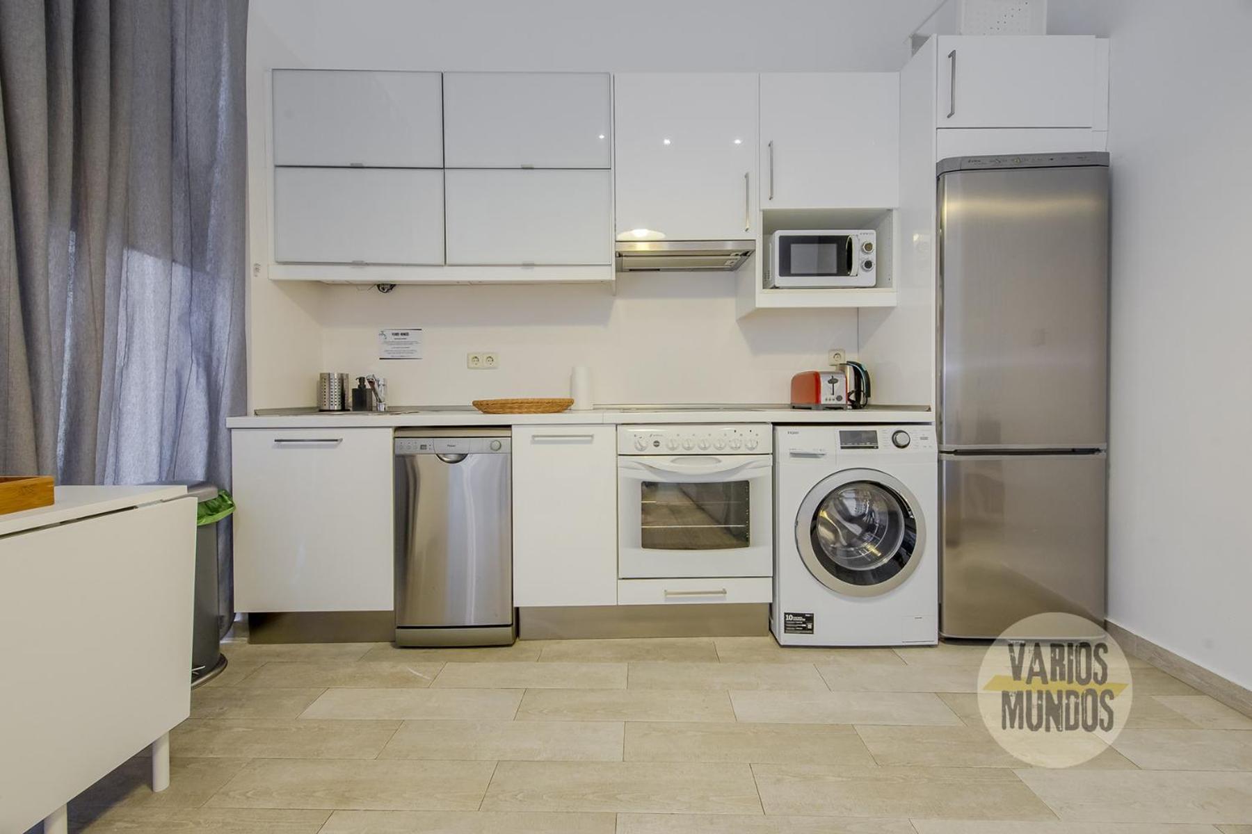 Lejlighed Stylish Loft With 2 Beedrooms En El Centro - La Latina E2