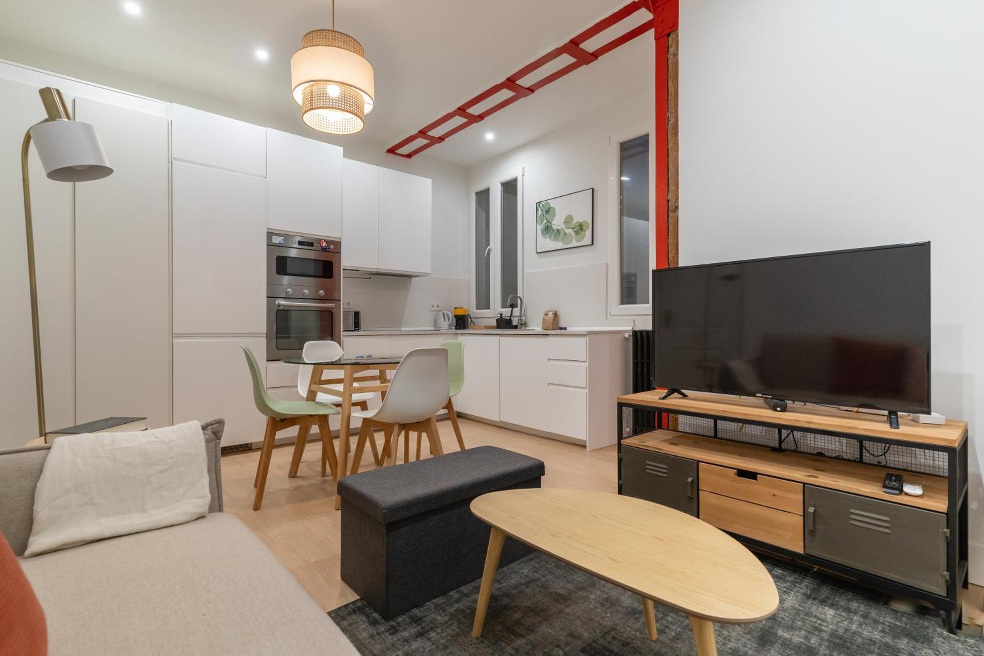 Apartment Cozy And Central-1bd 1bth- Cortes *
