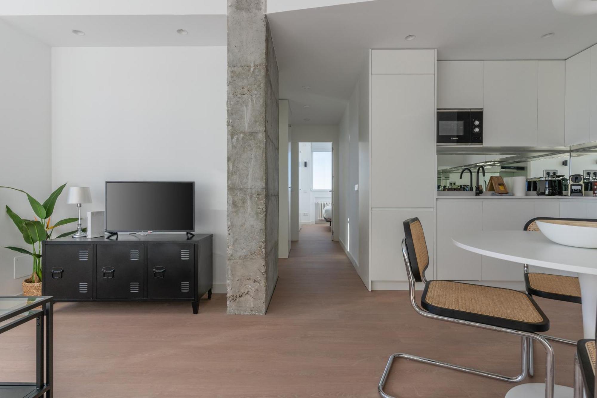 Bright With Views -2bd 1bth- Bernabeu Apartamento Madrid