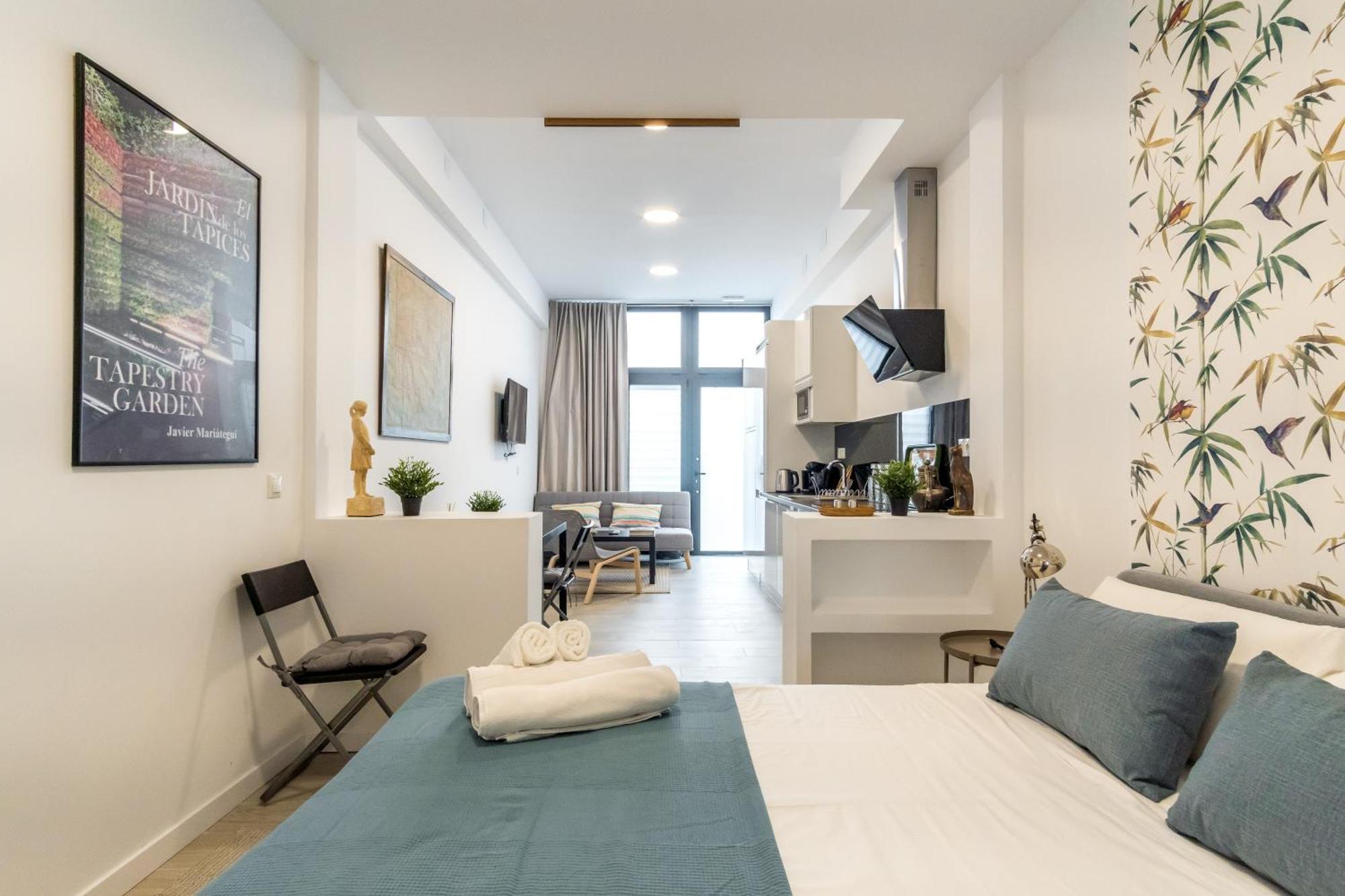 Modern Comfy-1bedroom 1bathroom-prosperidad * Madri