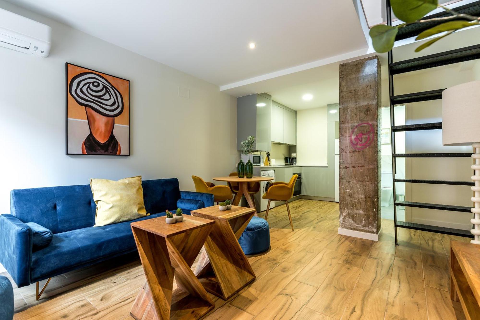 Apartment Stylish Duplex - 1 Bd 1bth- Plaza Castilla *