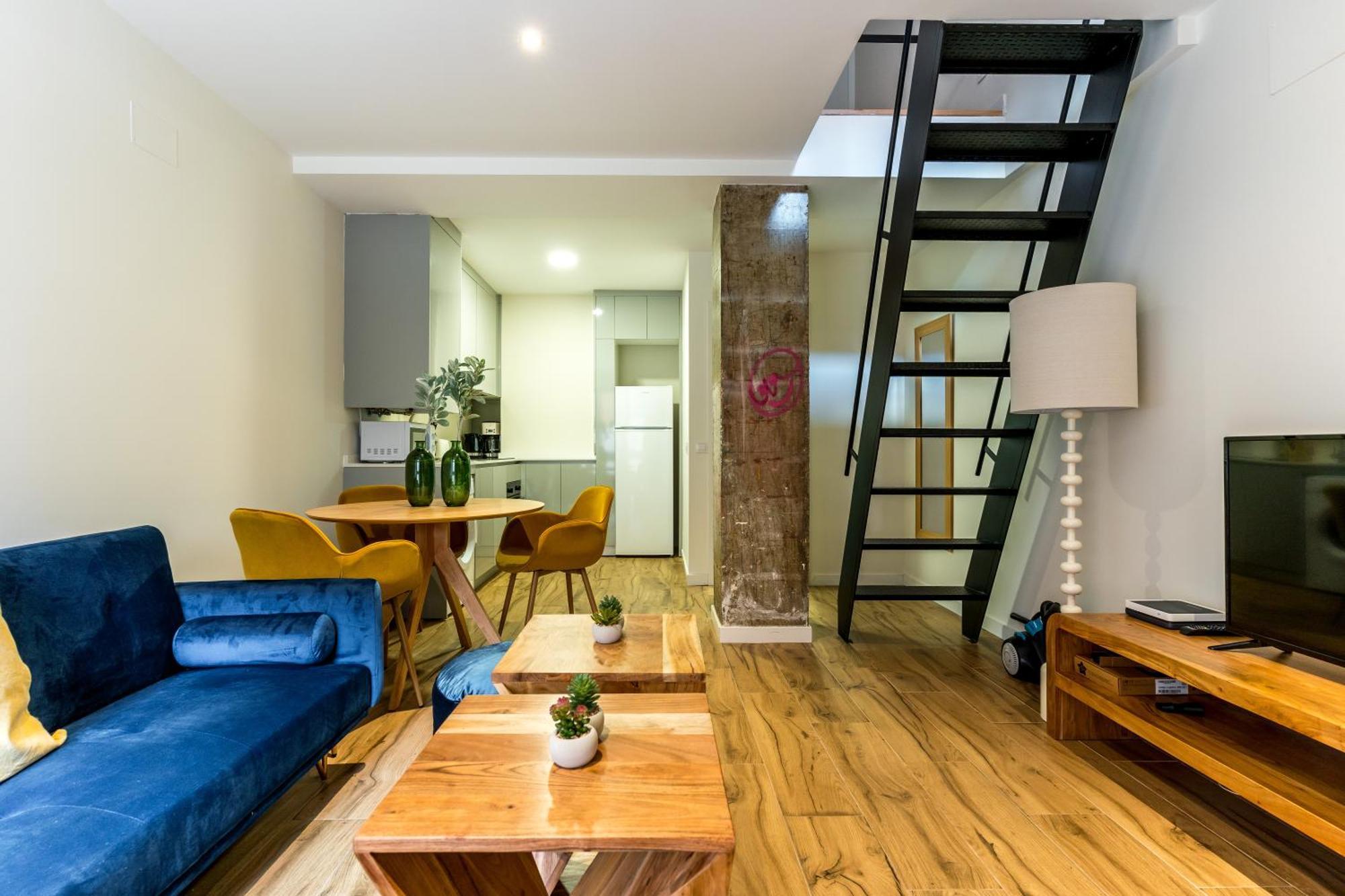 Stylish Duplex - 1 Bd 1bth- Plaza Castilla Madrid