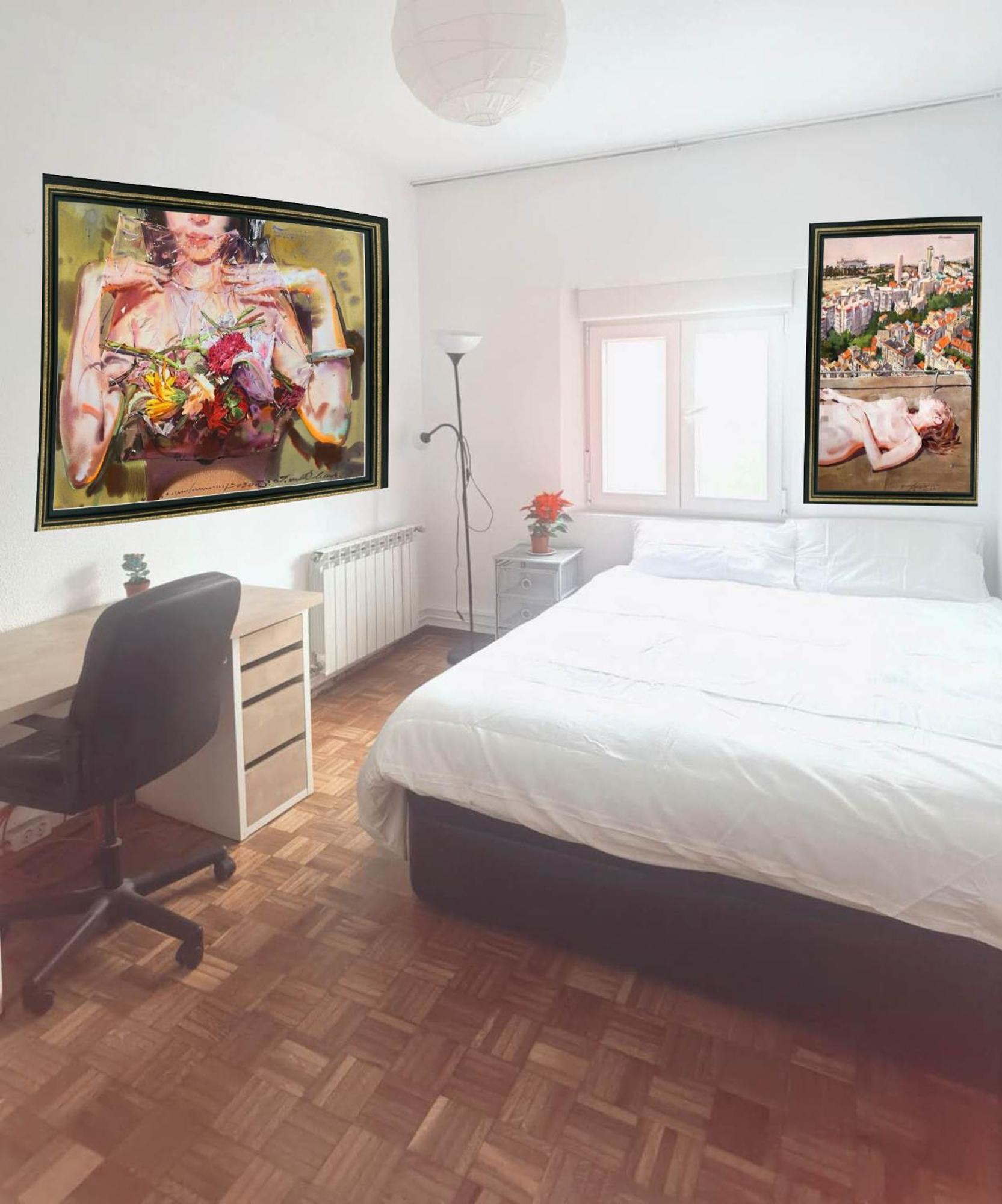 Una Habitacion Con Bano Compartido Homestay