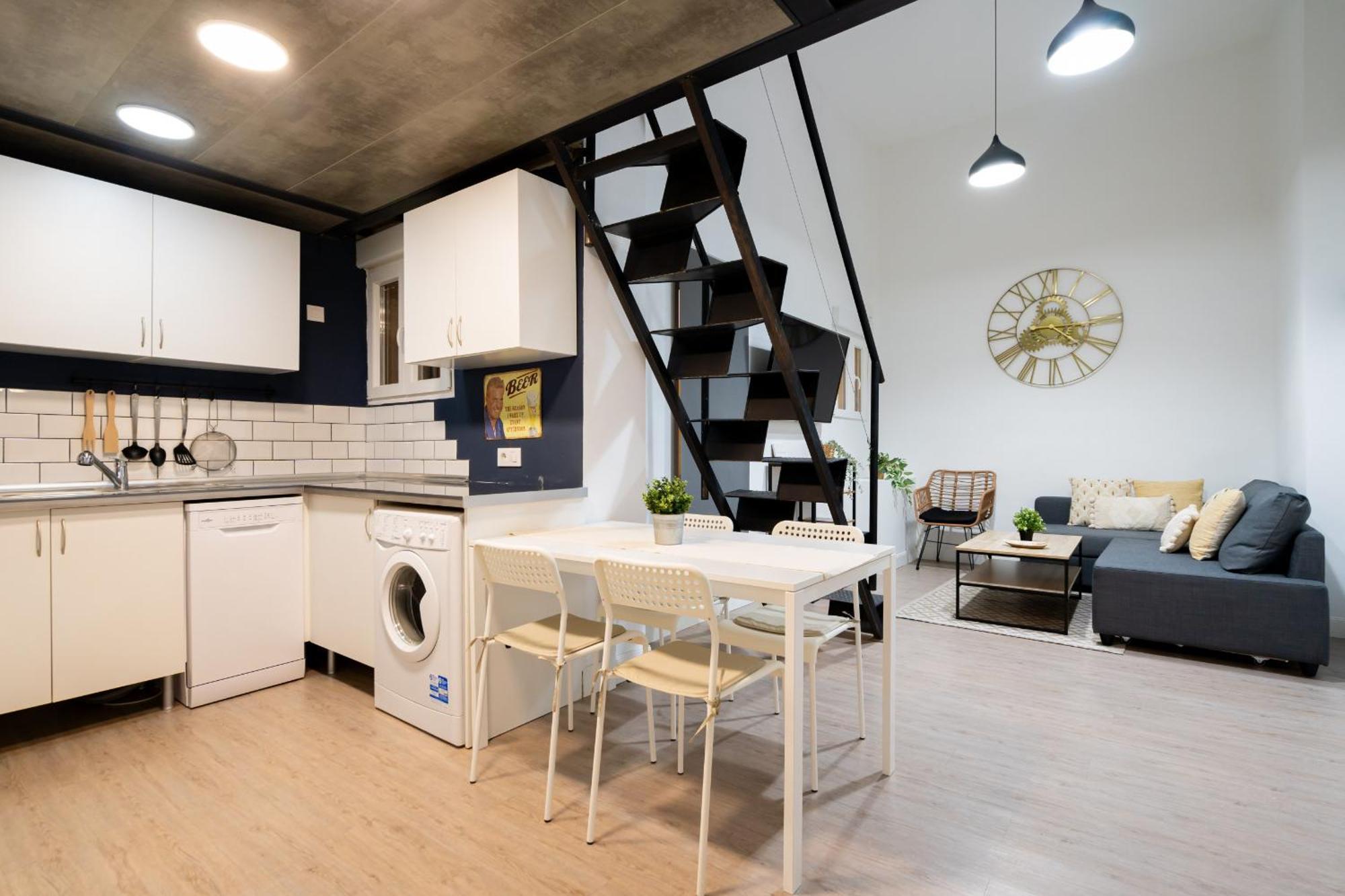Lofts Reformados En El Bernabeu Apartamento Madri