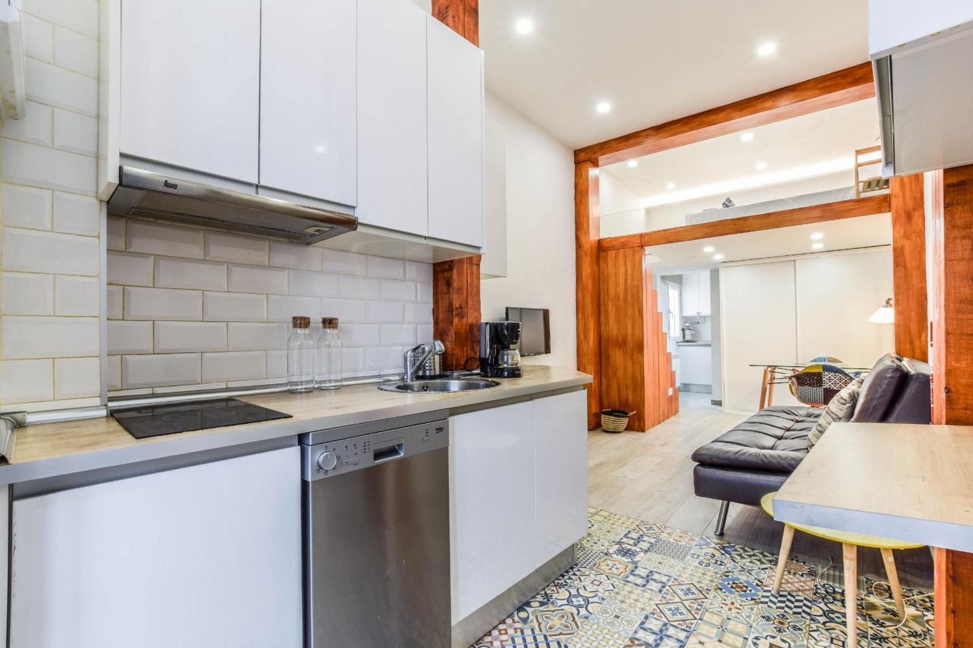 Lejlighed Loft Reformado En Chueca 4 Personas *