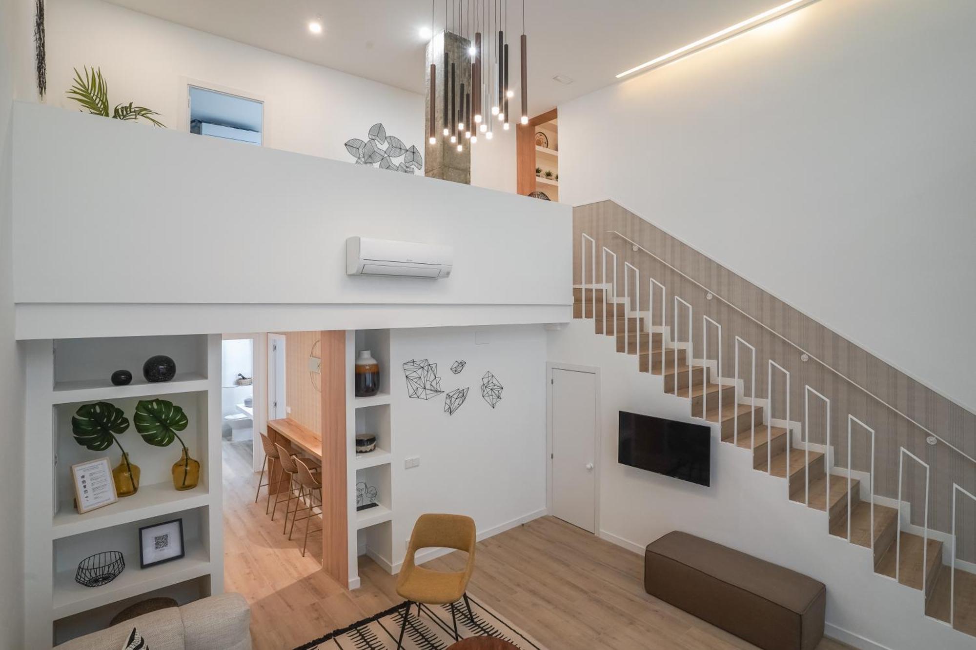 Modern Duplex-3bedrooms 3bathrooms-lavapies Apartamento *