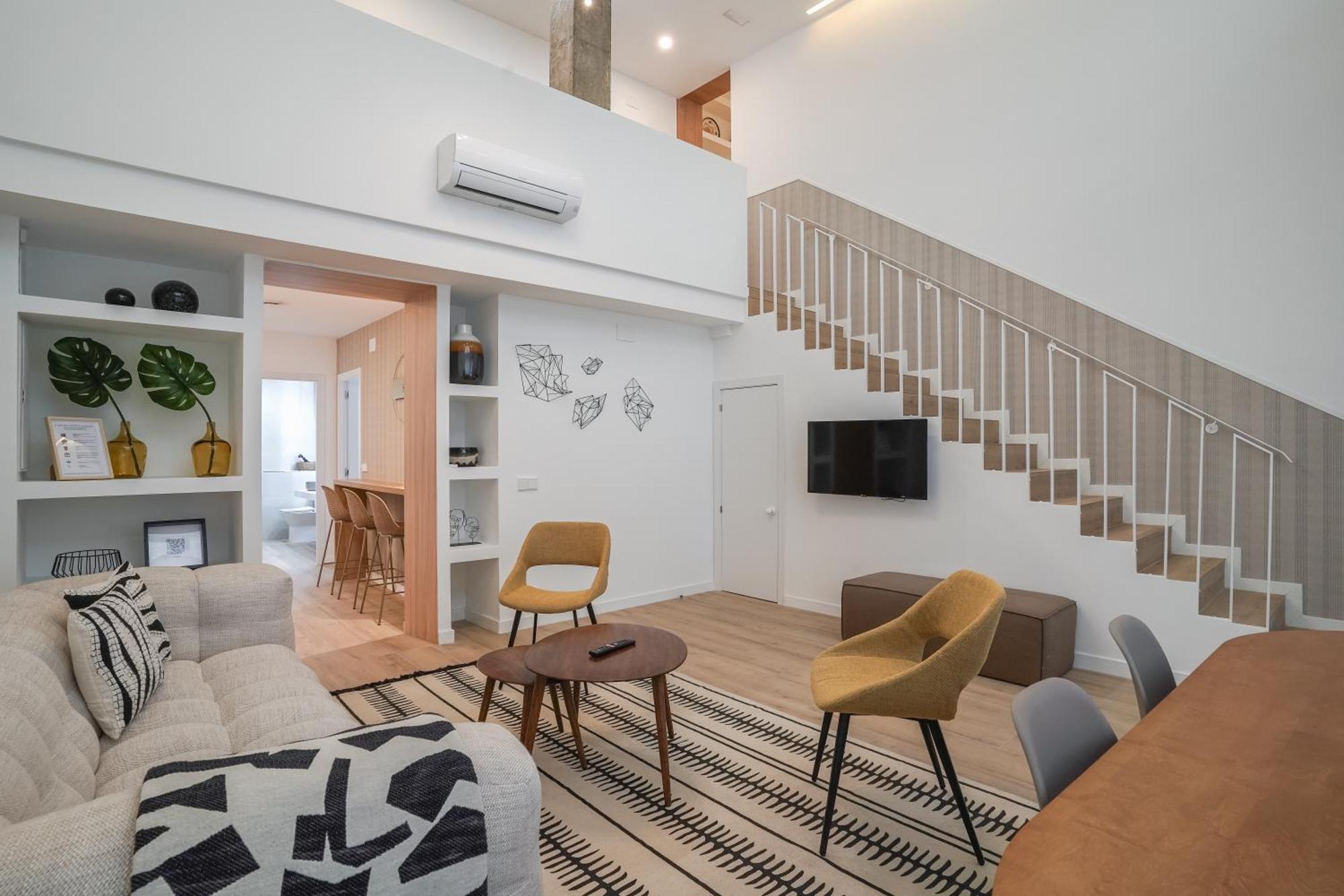 Apartamento Modern Duplex-3bedrooms 3bathrooms-lavapies Madrid