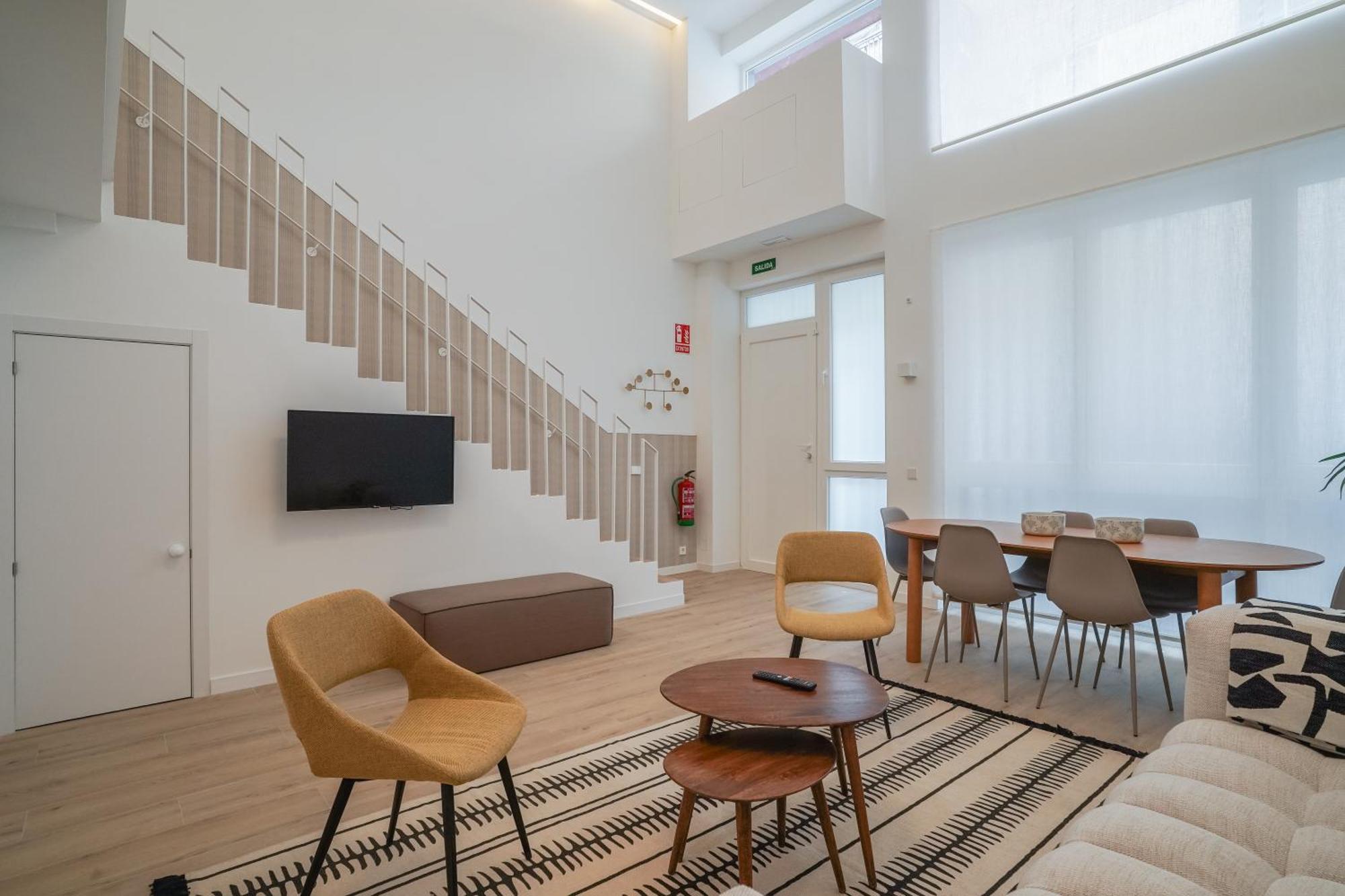 Modern Duplex-3bedrooms 3bathrooms-lavapies * Madrid