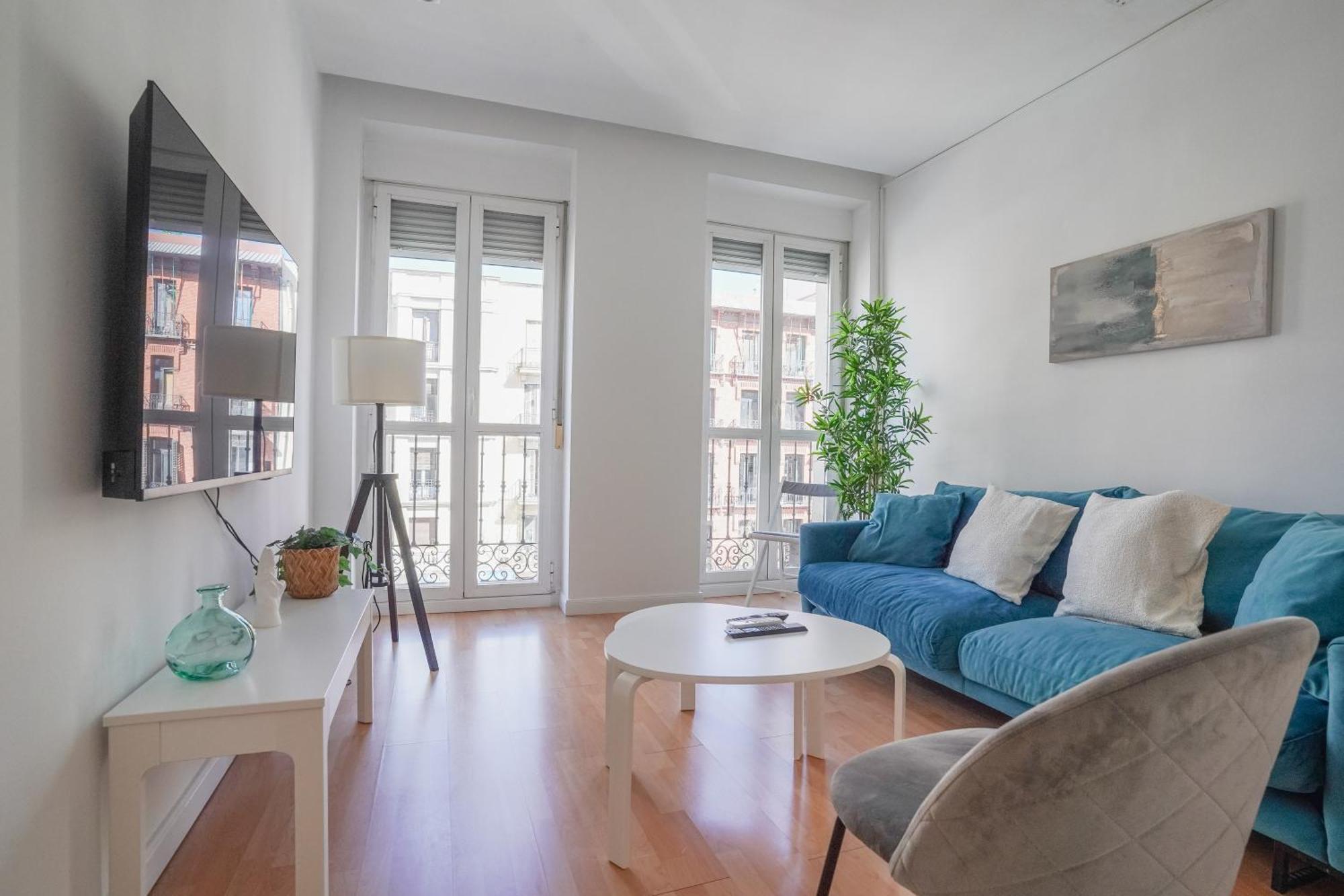 Cozy And Bright-1bedroom 1bathroom-chamberi Madri