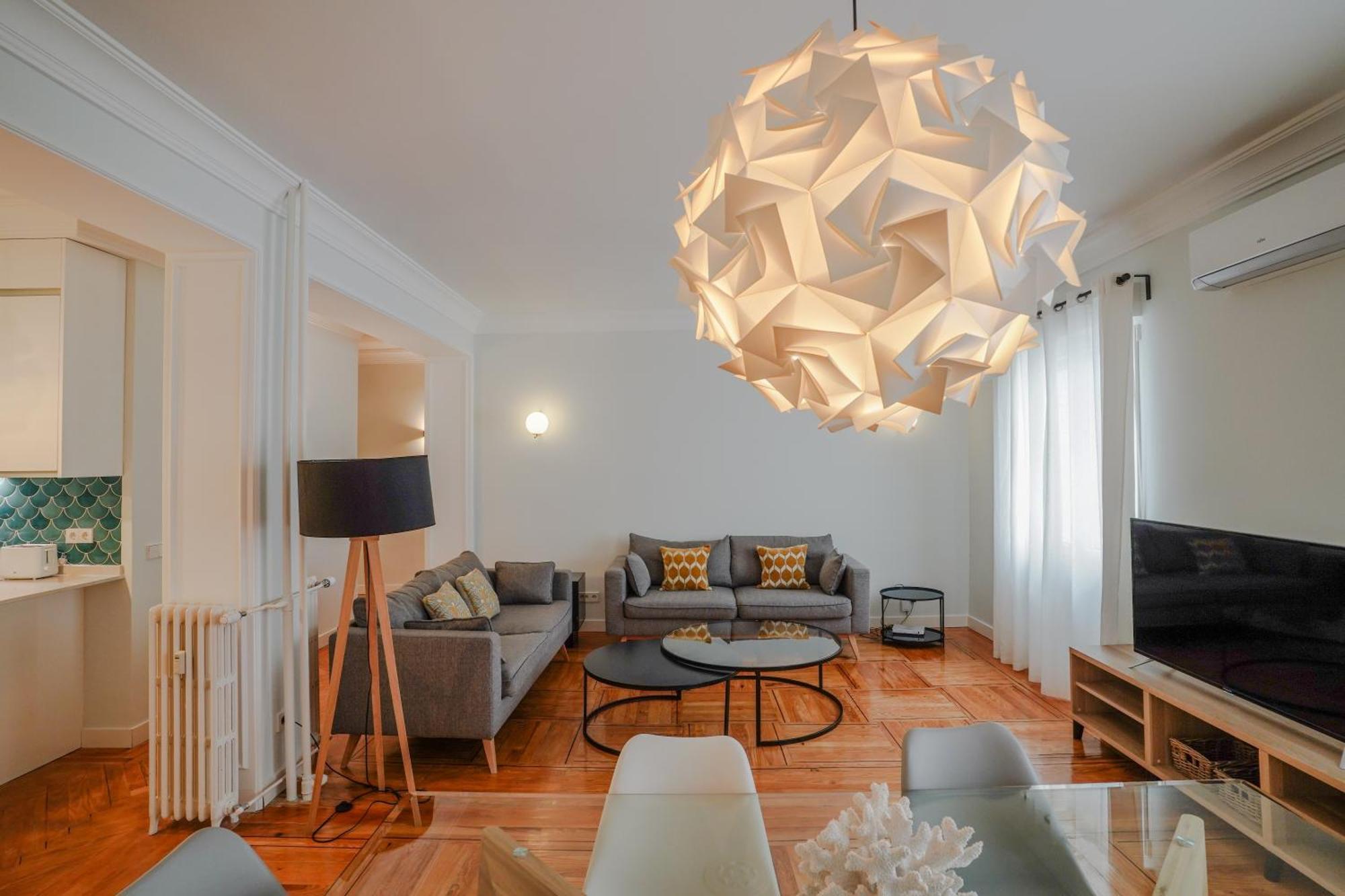 Apartment Modern Spacious-3 Bedrooms 2 Bathrooms-retiro