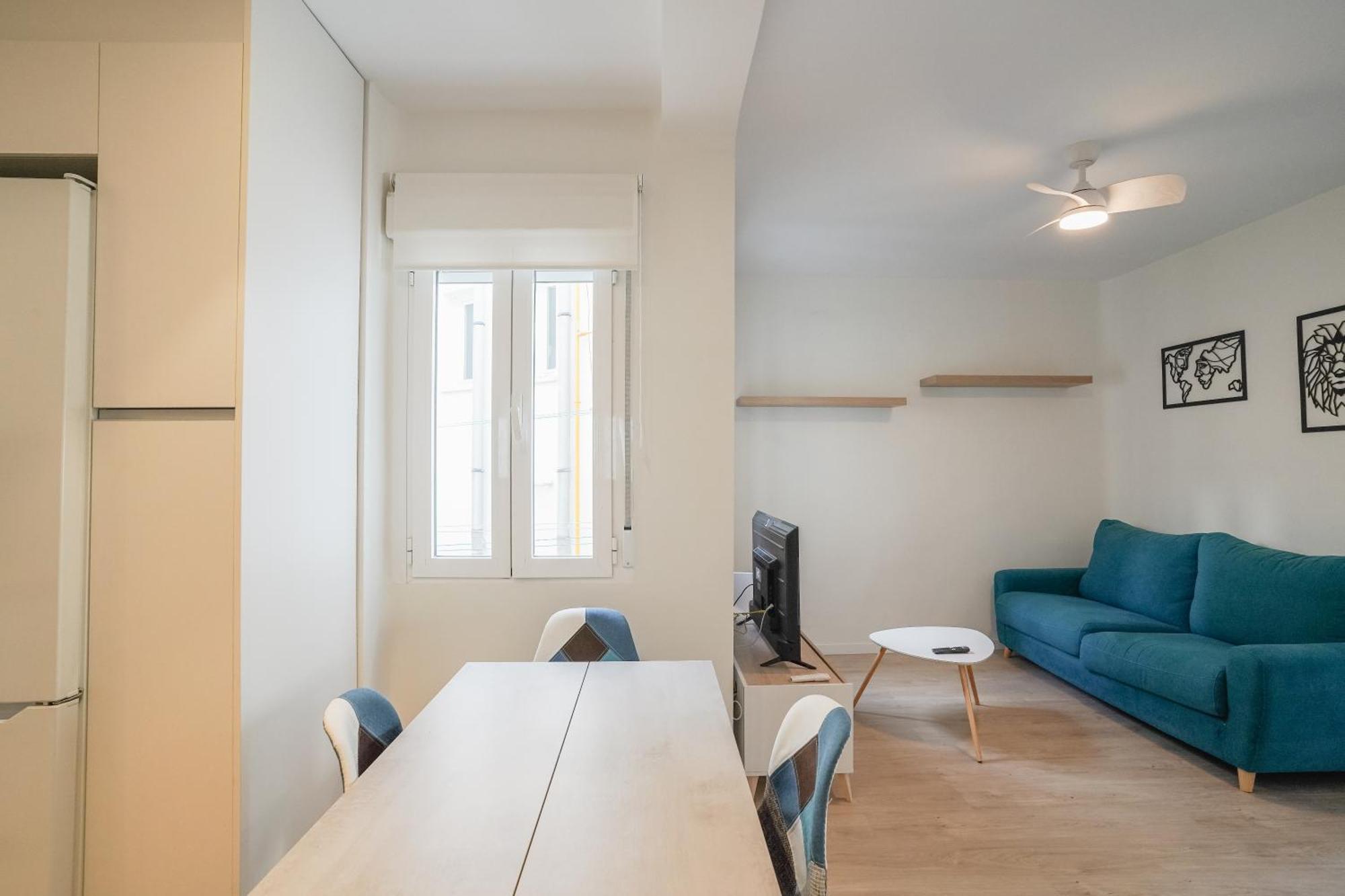 Bright Modern - 2bedrooms 1bath - Delicias Madrid