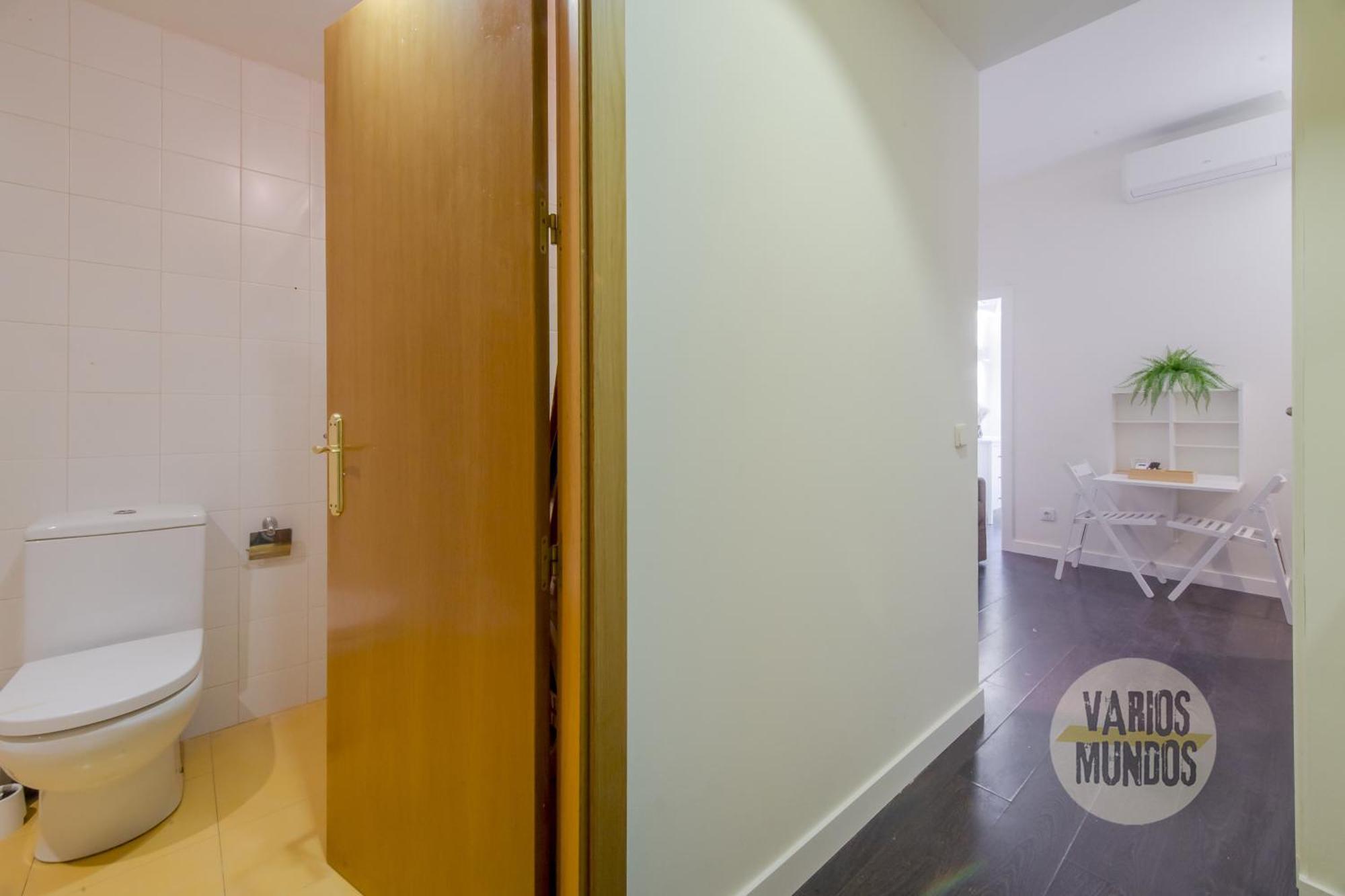 Apartment Confortable 3 Pax A 1 Min De Gran Via *