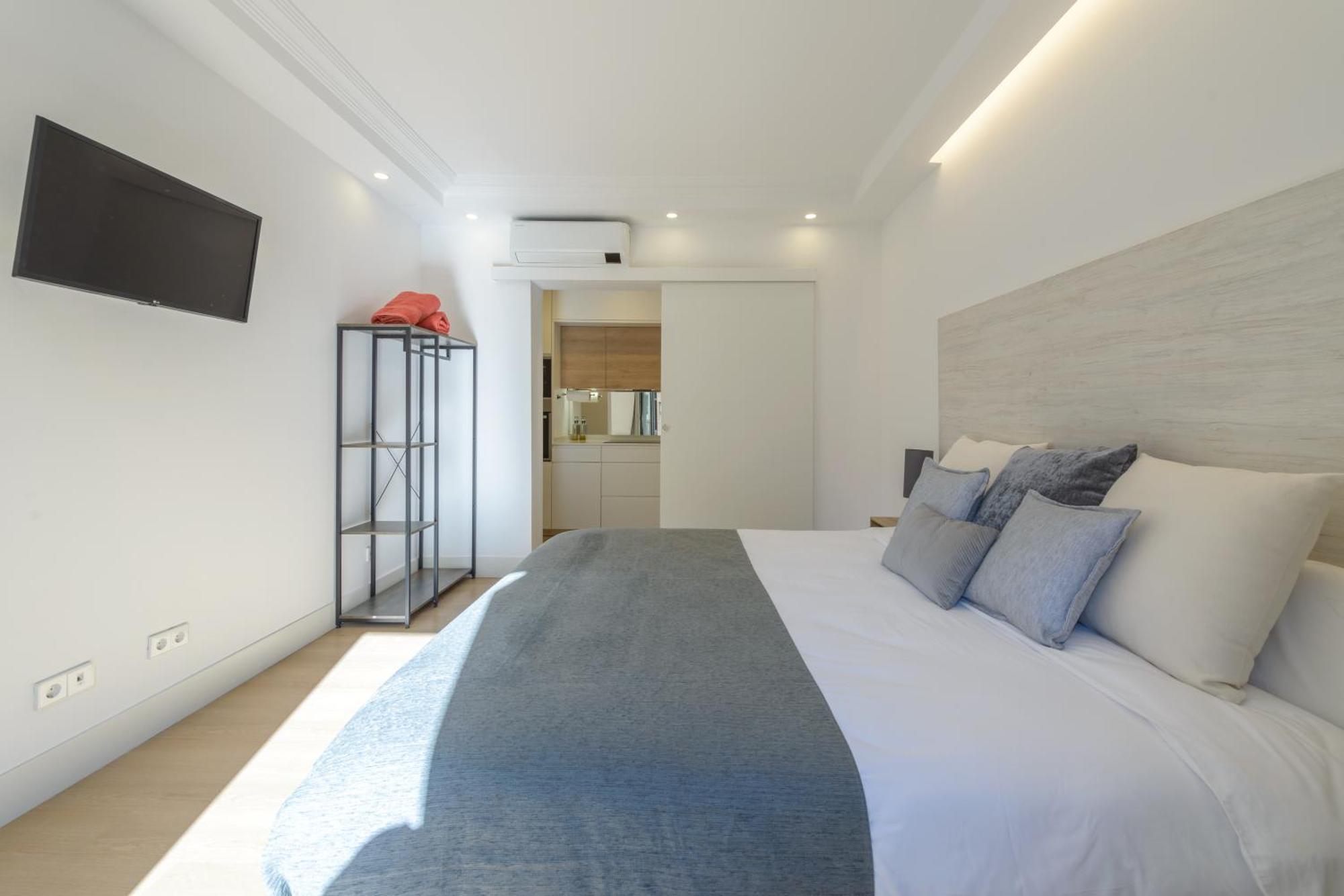 Gran Via New 2br 1bth Elevator Lejlighed Madrid