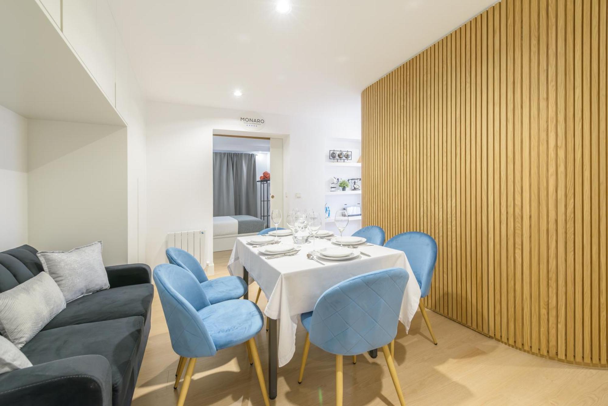 Gran Via New 2br 1bth Elevator Madrid